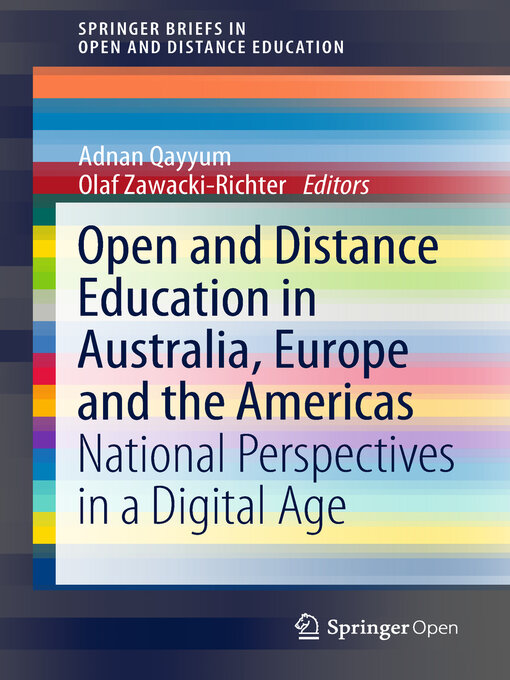 Title details for Open and Distance Education in Australia, Europe and the Americas by Adnan Qayyum - Available